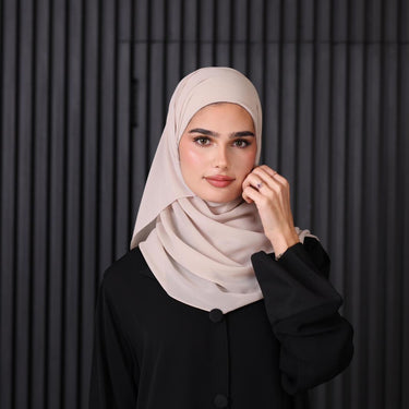 شيفون مع أمطه مربعه