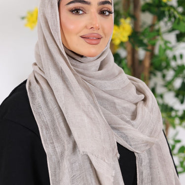 Striped Thai scarf mini