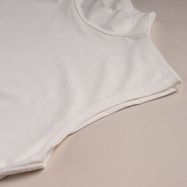 Tank top with a hole