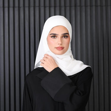 شيفون مع أمطه مربعه